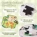 Magnetic Puzzles for Kids 3-5 Years, 3 in 1 Montessori Learning Toys with 9/16/25 PCS, Travel Activity for Toddlers Age 3-5, Preschool Puzzle Game with Animal Designs (Panda, Giraffe, Dinosaur)