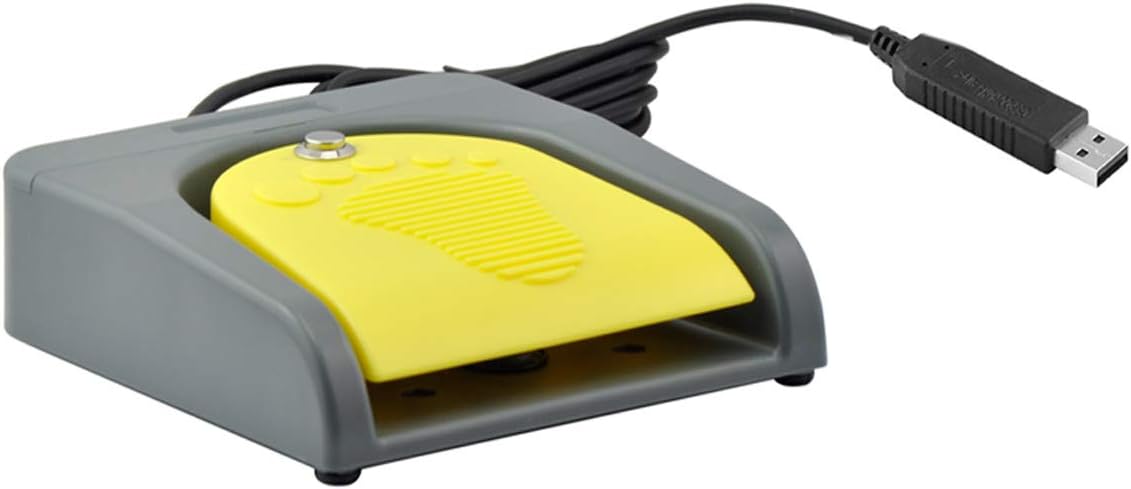 USB Foot Double Switch Pedal Two 2 Key Footswitch Program Customized Computer Keyboard Mouse Game Action HID - Image 3