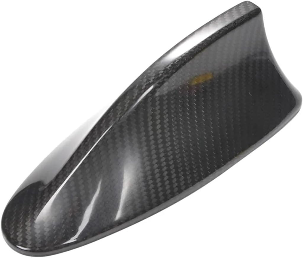 Carbon Fiber Car Roof Shark Fin Antenna Cover Compatible for BMW 5 Series F10 2012-2016