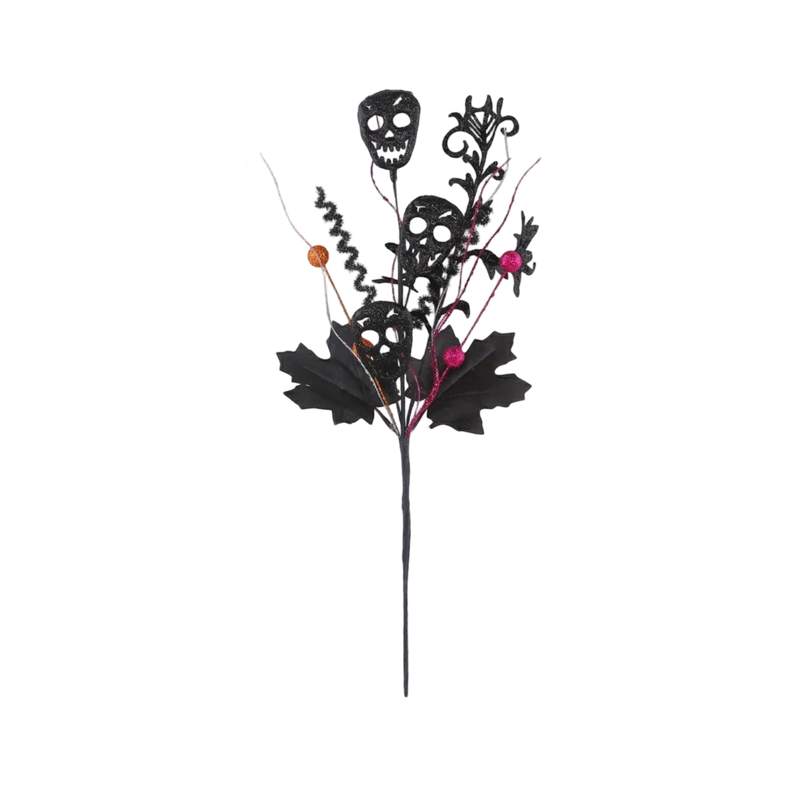 Pangboer F Seasonal Halloween Decor Pick, Loral Accent Or Bouquets, Wreath Displays, Party Centerpieces And Home Tables Gothic Loral Accent Centerpiece Insert Wreath Iller Bouquet Decor Party Table Styling