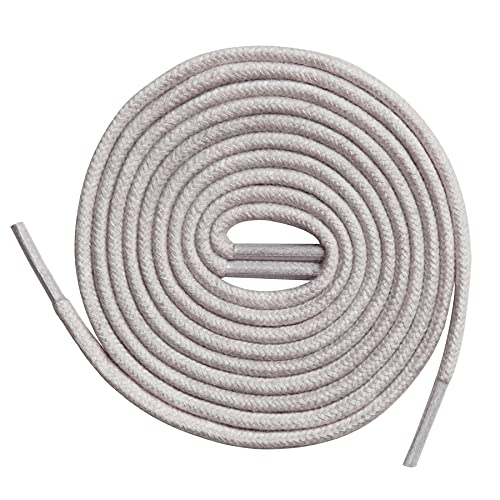 TIESTRA Lacets Ronds pour Bottes, Lacets Renforcés et Ultra Résistants pour Bottes, Bottines, Chaussures de sécurité ou de travail, Chaussures de marche, Chaussures de Randonnée Cover