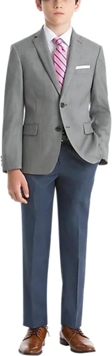 Boys' 2 Pieces Suit Notch Lapel Jacket & Pants Formal Casual Tuxedos Tailored