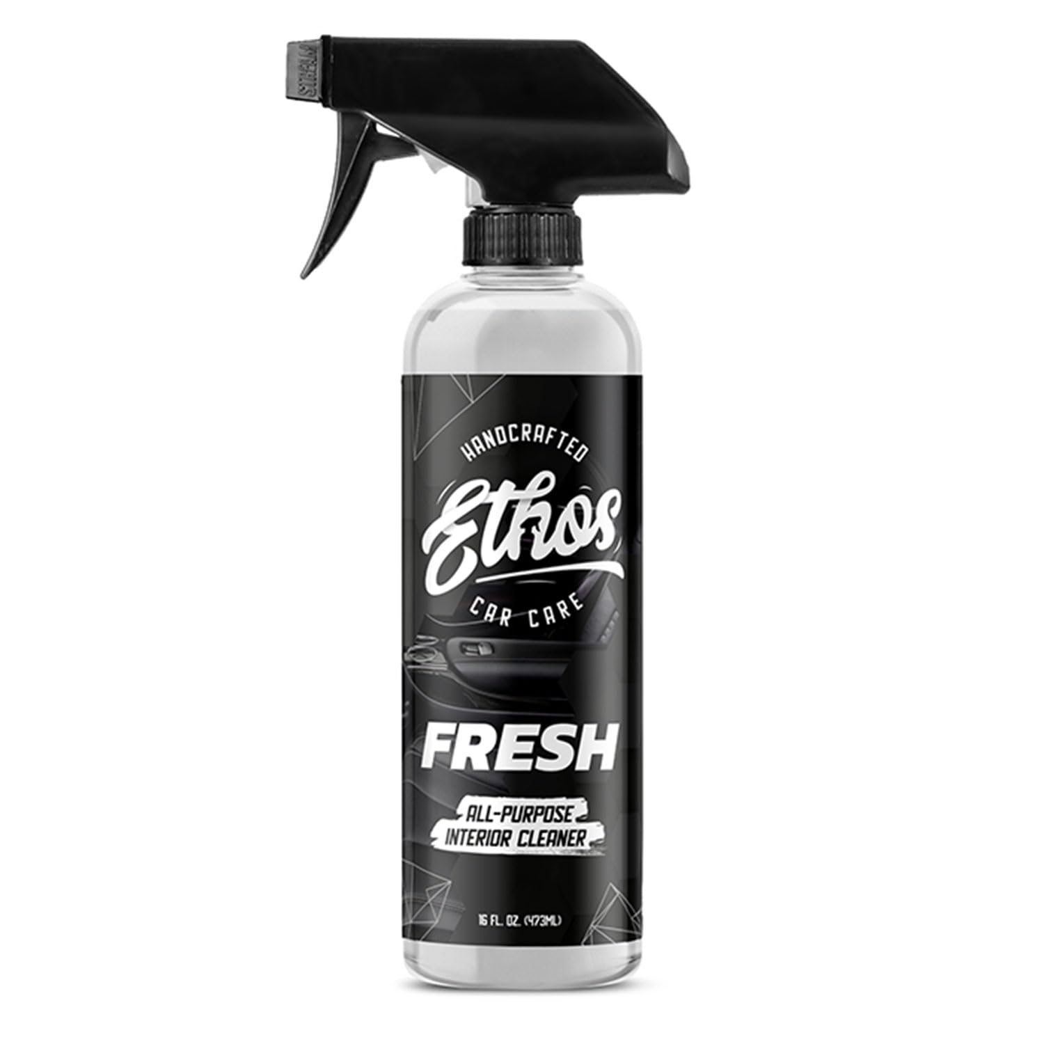 Ethos FRESH - All Purpose Interior Cleaner Car Detailing Kit, Detailing Spray - Car Interior Detailing - Interior Cleaner for Cars, Trucks, SUVs, Jeeps, Motorcycles, RVs & More