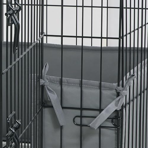 HOMBYS Amortecedor de caixa de cachorro com laços (apenas para-choque, sem caixa) - Acessório de cai