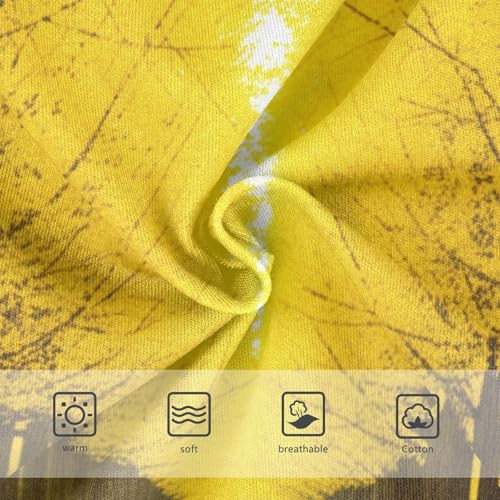 Golden Ginkgo Trees Girls Underwear Toddler 2t Cotton Panties Little Girl Personalized Briefs Kids Undies3