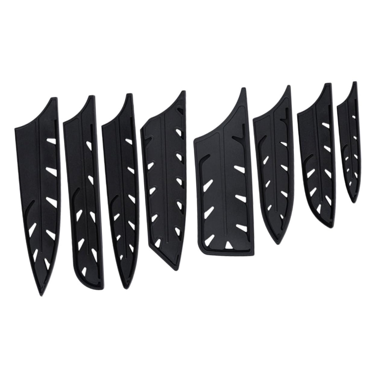 SOLUSTRE 8Pcs Knife for Horizontal Knives Chef Cutter Protectors for Kitchen and Camping Use Maintain Sharpness and Prevent Tool Men and Dads