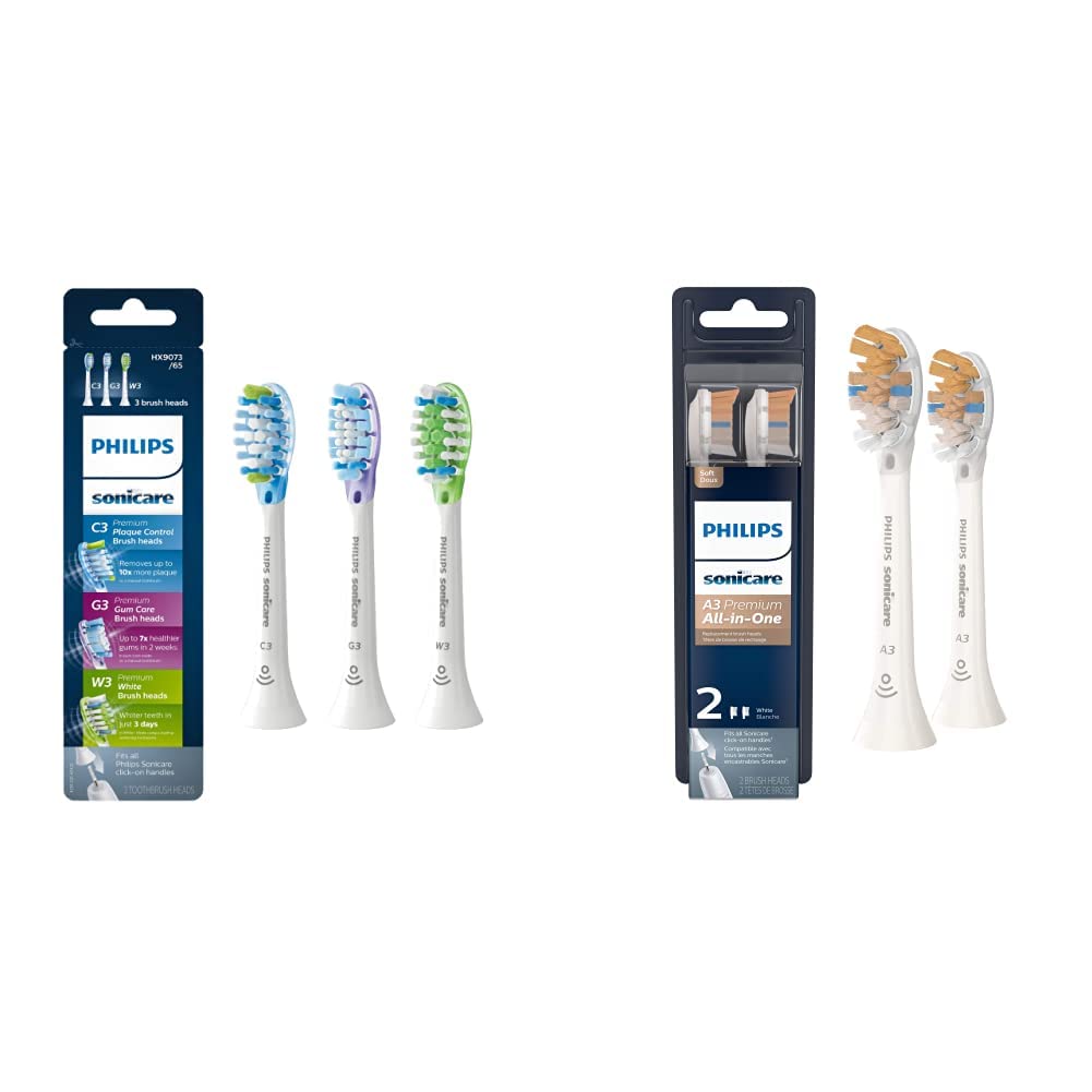 Philips Sonicare Genuine Replacement Toothbrush Heads