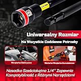 GEINXURN 65/150 mm Zestaw 10 magnetycznych nasadek sześciokątnych