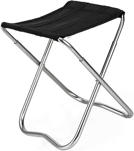 INOOMP Silla plegable de pesca Silla de mochilero sillas plegables Barbacoa Silla Accesorios de tubería alta resistencia 7075 importado aleación de
