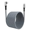 Replacement Link Cable for Quest 2 Cord Compatible with Meta/Oculus Quest 3S/Quest 3/Quest 2/Pro/Pico 4 Accessories, Nylon Braided USB Data Transfer Type C Cable for PC Steam VR Headset 16FT