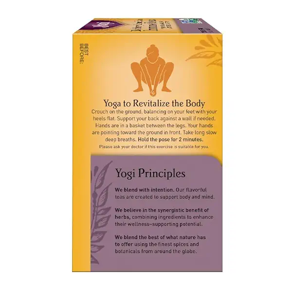 Yogi Tea, Tea Immune Stress Elderberry Lemon Balm Organic, 16 Count 5