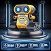 Hamourd Robot Toys for Kids, Remote Control Robot with Auto-Demo, Gesture Sensing, and Multiple Eye Light Auto Modes, Flexible Arms, Dance, Music, Toys for Boys Girls