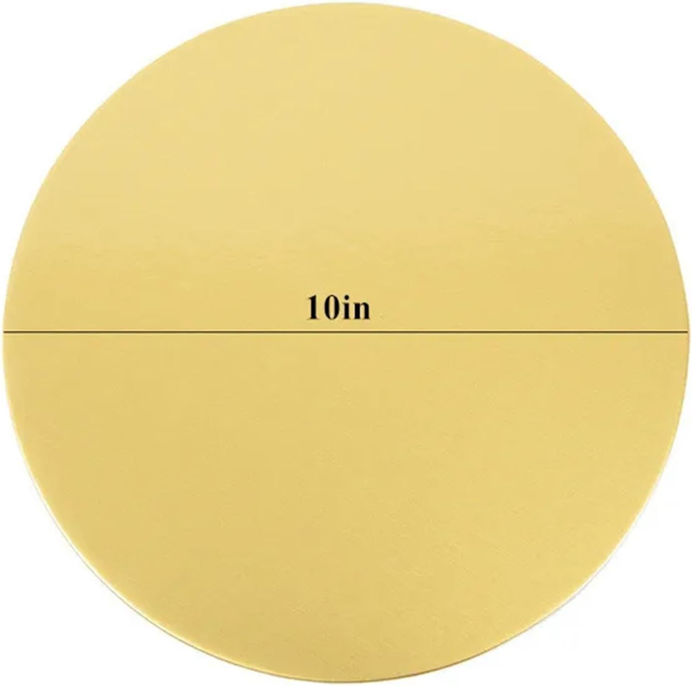 Cake Board 20Pcs Gold Cake Boards Sturdy Large Round Cardboard Base Diameter 6/8/10/12in Circle Mousse Plate Dessert Tray Decorating(Gold 26cm)