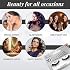 رموش صناعية ثلاثية الأبعاد من Ardell False Eyelashes 852 - رموش خفيفة وواسعة ذات مظهر طبيعي مع شريط Invisiband، 4 أزواج