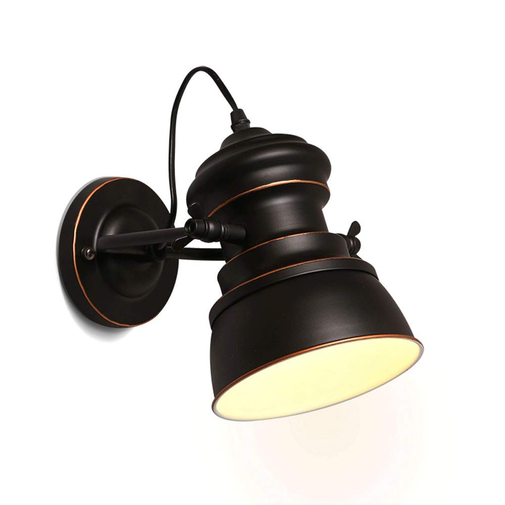 SXSCARKX Industrial Wind Wall Lamp for Bathroom Mirror Light Nostalgia - Modern Sconce Bedside, Attic Aisle Porch
