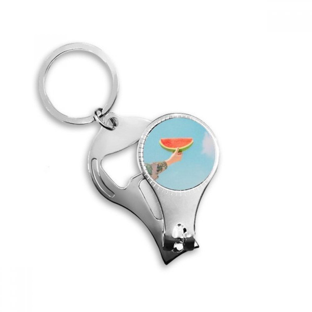 Coupe-ongles Décapsuleur portable Pastèque Blue Sky contre l'oubli
