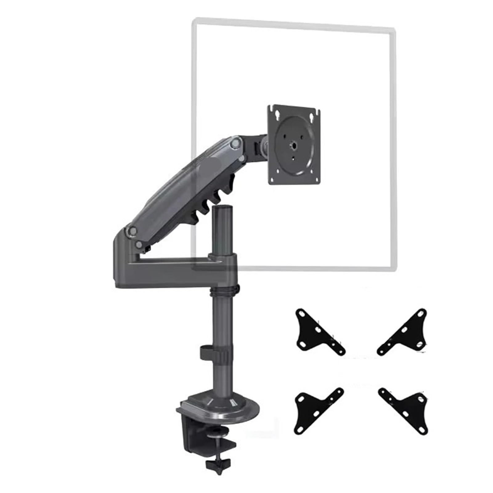 Support bras articulé H100 pour soulager les douleurs de dos devant l'ordinateur