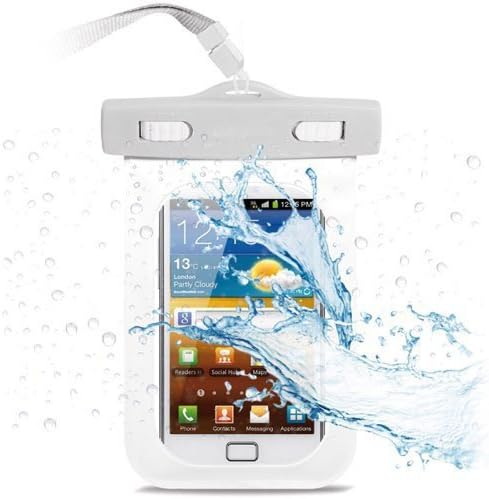 MyCell BBNS310095Samsung Galaxy 3 Case, Waterproof Cover for Samsung Galaxy 3 - White