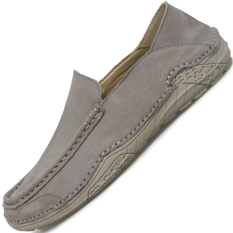 Mens Casual Shoes Loafers for Men Leather Men's Dress Boat Brown Black Khaki Size Fashion Handmade Driving Man