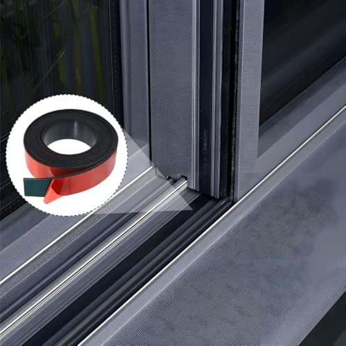 KtbeYTi Self-Adhesive Rubber Strips 2 m x 25 mm x 2 mm Neoprene Rubber Strips, Shock Protection, Non-Slip, for Flooring Protection