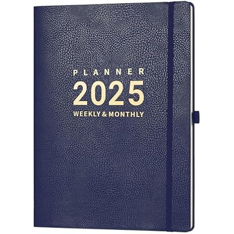 Indeme A4 Diary 2025 Soft Blue Cover Cover