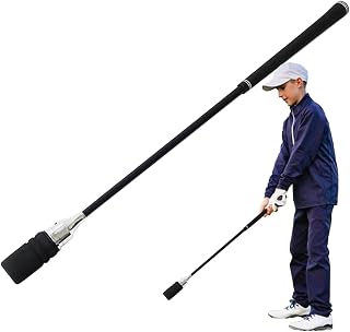 fanelod Straight Arm Golf Training Aid, Golf Swing Trainer Aid Adjustable, Golf Swing Training Sticks, Golf Training Equipment Gifts For Men Women