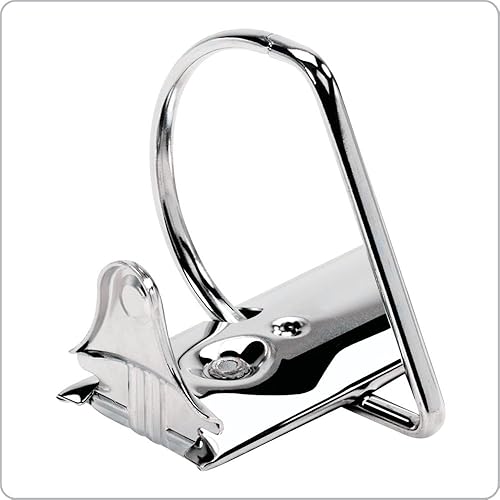 Vista 5 de TOPS Cardinal - Separador de páginas transparente, 11 x 17 pulgadas, capacidad 1 pulgada. Color blanca, Blanco