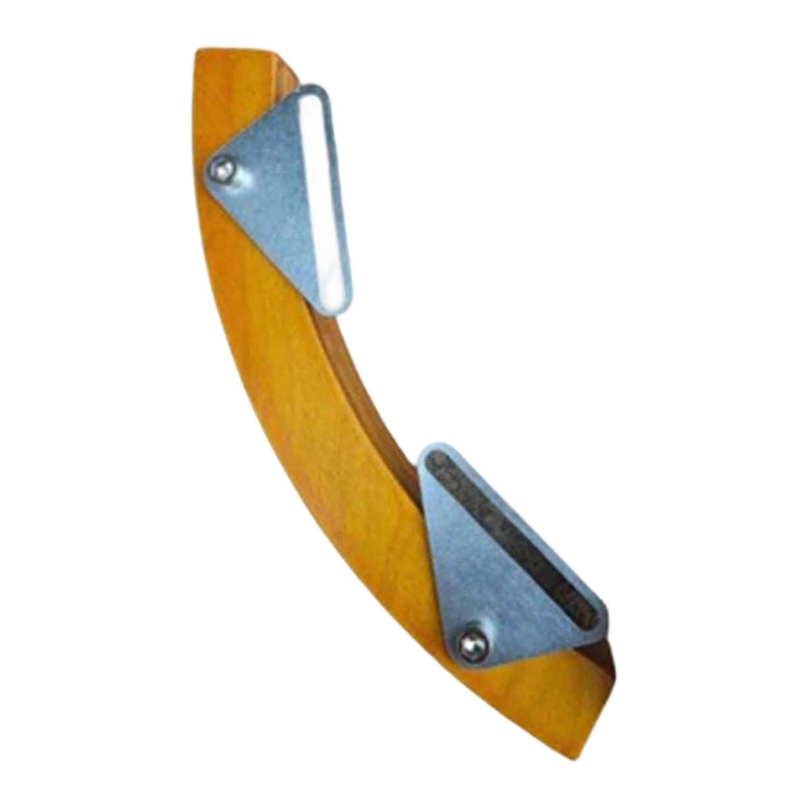 Click Percussion Wood Block Accessorio Drum Rimshots Blocco Riser Legno Montaggio Rapido Ideale per Musicisti E Studenti Adatto per Allenamenti Studio, Giallo