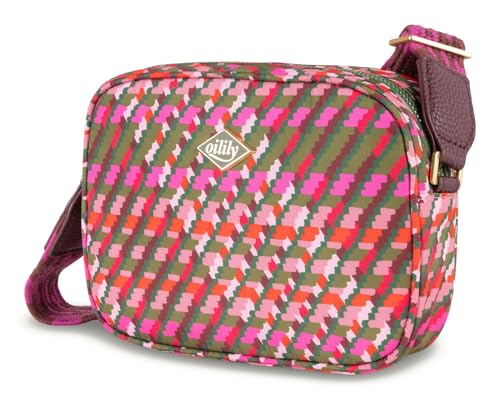 Bolso de hombro Oilily Xaras Forrest Green con acabados detallados y diseño exclusivo 2