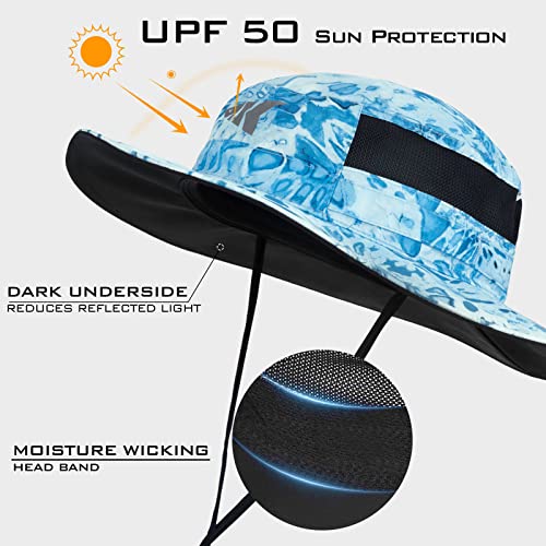 Image of KastKing Sol Armis UPF 50 Boonie Hat - Sun Protection Hat, Fishing Hat, Beach & Hiking Hat, Paddling