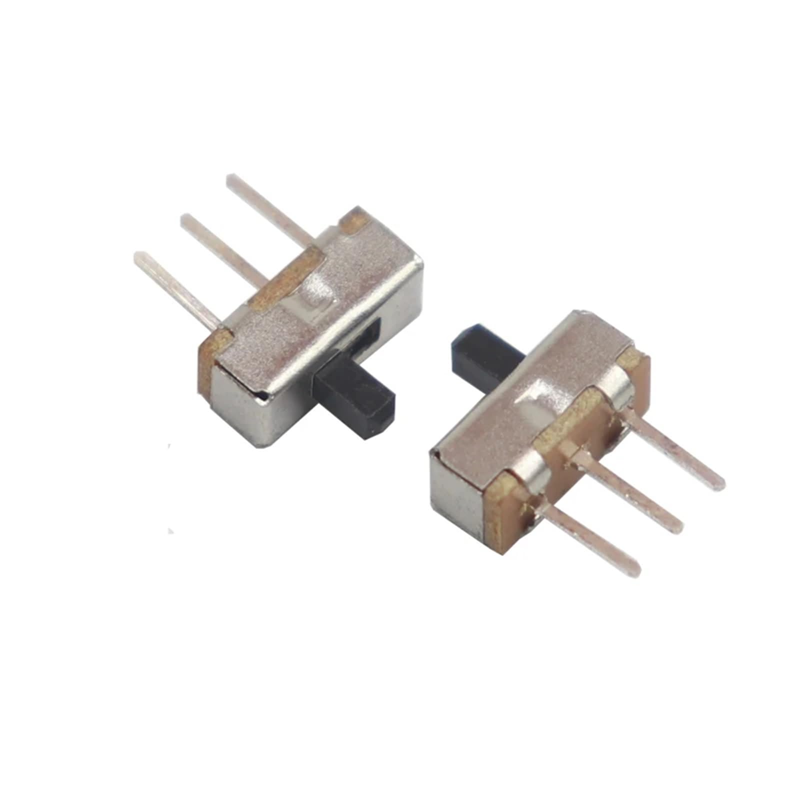 Interruttore a bilanciere, Manopola alta Vert Micro Mini Interruttore a levetta on-off a scorrimento 3 pin 1P2T 2Pos Maniglia mm 10/30/50 pezzi