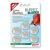 Los bloques de buffet liberarán lentamente todas las multivitaminas y nutrientes esenciales durante un período de 7 días y sin ensuciar el agua del acuario