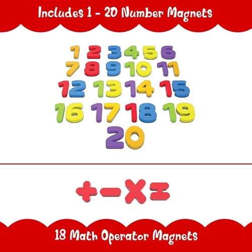 Wembley Fun with 3 in 1 Magnetic Alphabets for Kids Learning with Number Brain Game Activity Toys for 3 4 5Years Old | Fridge Magnet Educational ABCD Toys for Kids with White Board Duster & Sketch Pen - Image 2