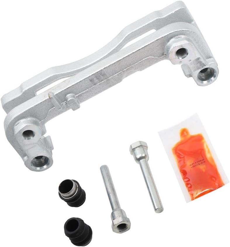 GM Genuine Parts 85569599 Black Front Driver Side Brake Caliper Bracket Kit