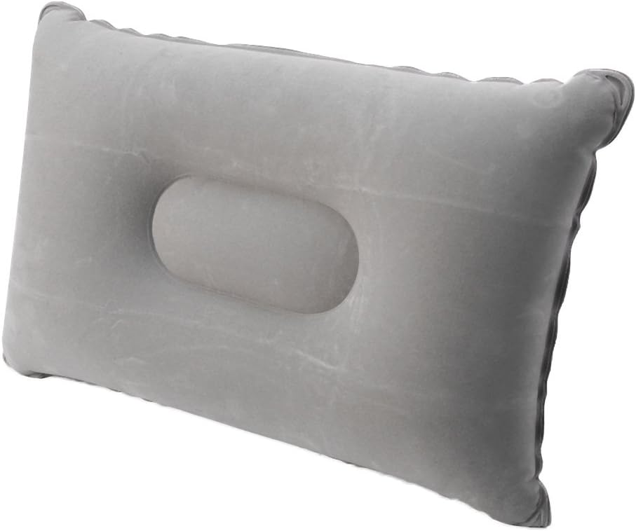 Ultralight Inflatable Pillow Fabric Air Pillow for Hiking Camping Traveling Napping Desk Rest Neck Support Pillowcase