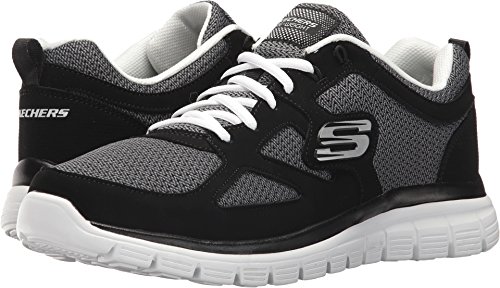 Skechers Burns  Agoura Hombre Scarpe da Ginnastica, Black, 42 EU
