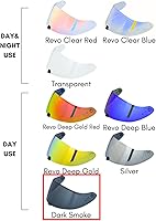 Vista 5 de Protector de visera de casco de motocicleta de repuesto para visera R420, resistente al desgaste, resistente al viento, protección solar, accesorios