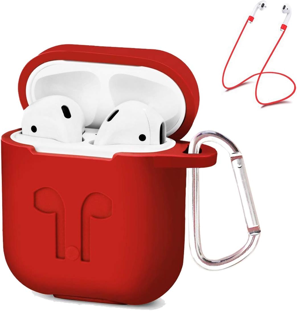 Kokako Airpods Silicone Case For Airpods (Red)