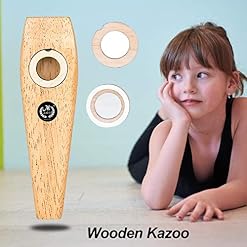 Chuanfeng Kazoo en Bois, Instruments de Musique clairs et Lisses de Kazoos avec 2 Films de flûte et 2 Coussin de… - Les Beatles, Paul McCartney, John Lennon, RIngo Starr, George Harrison Chuanfeng Kazoo en Bois, Instruments de Musique clairs et Lisses de Kazoos avec 2 Films de flûte et 2 Coussin de… – Image 6