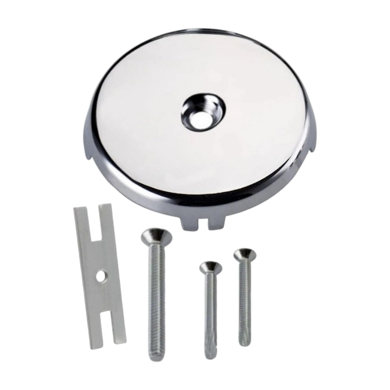 Hzbb Plating Anti-Clog Bathtub Drain Cover With Overflow, Quick-Drain Holes, Zinc Alloy For & Corrosionresistance (120) Bathtubs Replacement Part