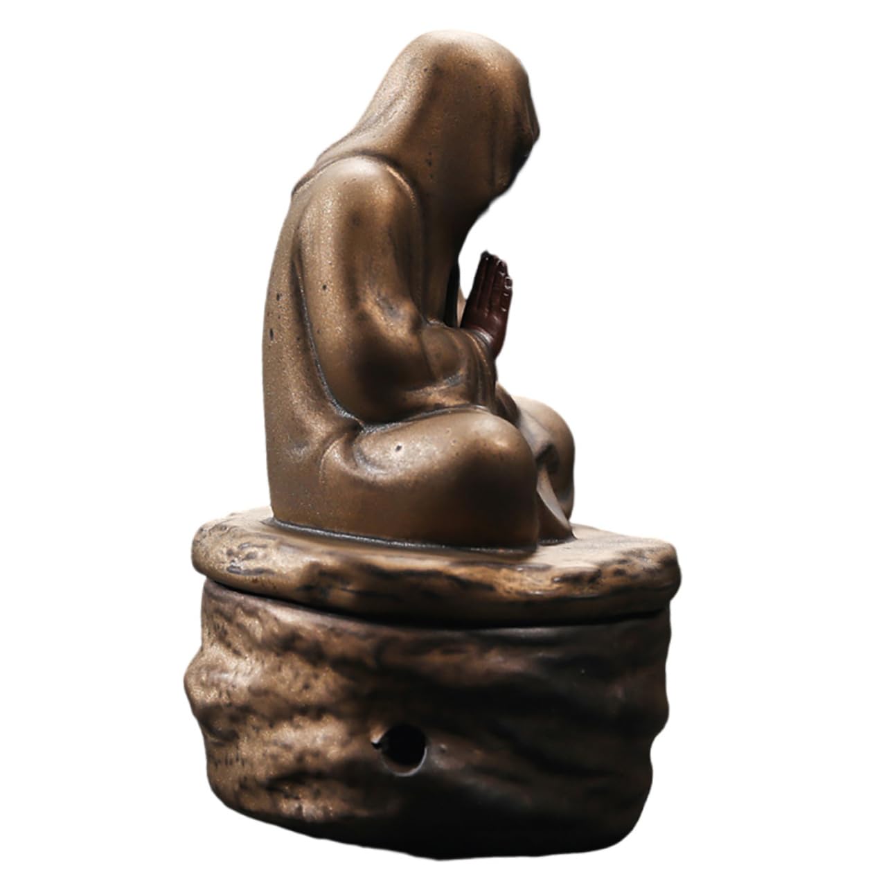 Soporte De Incienso De Cerámica Sin Humo Portátil y Ligero para Decoración De Hogar y Espacios Zen Quemador De Incienso para Mesa y Oficina