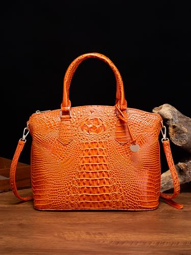 Bolso de Mano Crocodile para Mujer miniatura 2