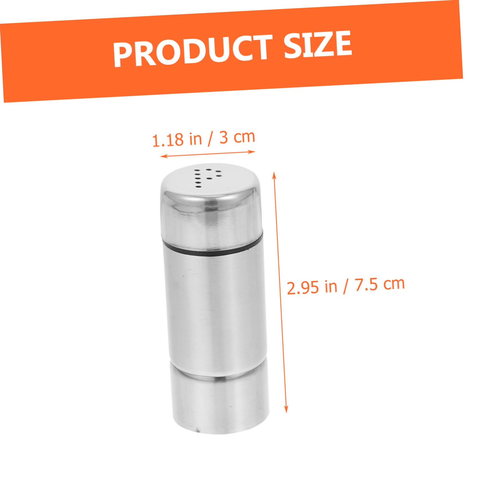 Cabilock 2 Juegos Botella De Condimento Pimentero Salero Para Cocina Salero De Cocina Dispensador De Condimentos Botella De Condimento Portátil Bote Agitador De 2 piezas * 2