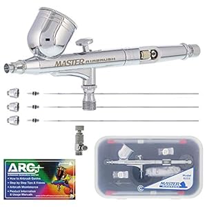 Master Airbrush G233-SET Multifunctionele Precisie Dual-Action Zwaartekracht Feed Lucht…
