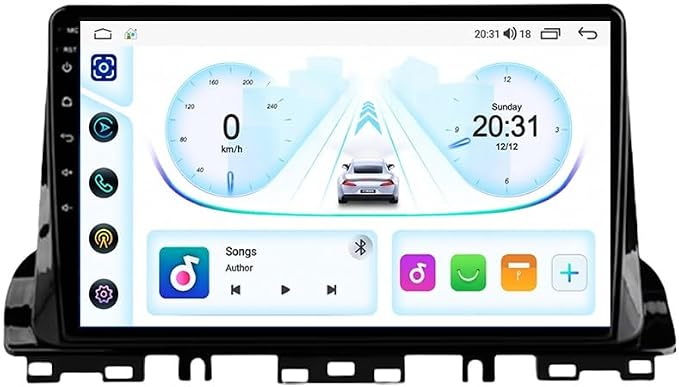 9-calowy dotykowy radio GPS dla KIA Cerato K3 Forte 2018-2021, obsługuje BT WiFi Mirror Link 4G sterowanie z kierownicy(HM605 4 Core Wifi 4+64GB)