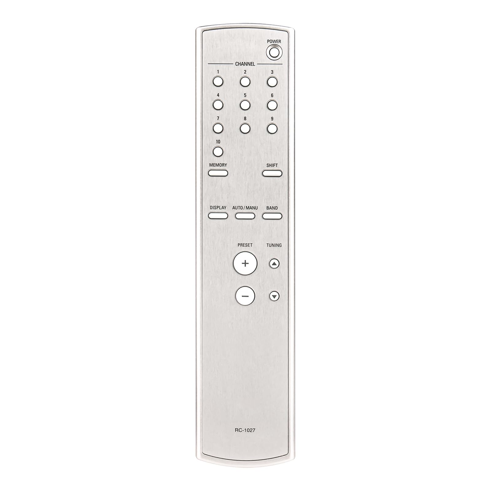 Allimity RC-1027 Replacement Remote Control Compatible with Denon AM-FM Stereo Tuner TU-1500AE TU-1510AE RC-1144 TU1500AE TU1510AE RC1144