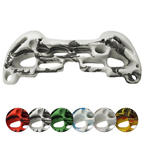 ALPIDEX Trainingsboard Griffbrett 48/32,5 x 20 x 7,5 cm Hangboard...