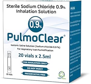 PulmoClear sterile 0,9% Natriumchlorid Inhalationslösung, 20x2,5ml