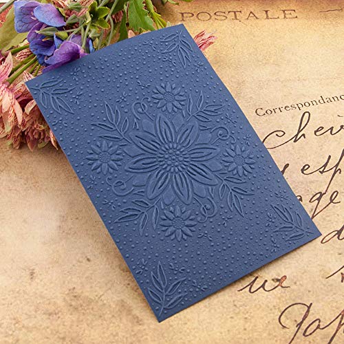 7Pcs Flower Patterns Plastic Embossing Folder Diy Craft Template Molds Stamp Stencils Scrapbook Paper Cards Photo Album Making Tool Embossing Folders Handmade Art Craft Supplies Decorating Mold #TOP6