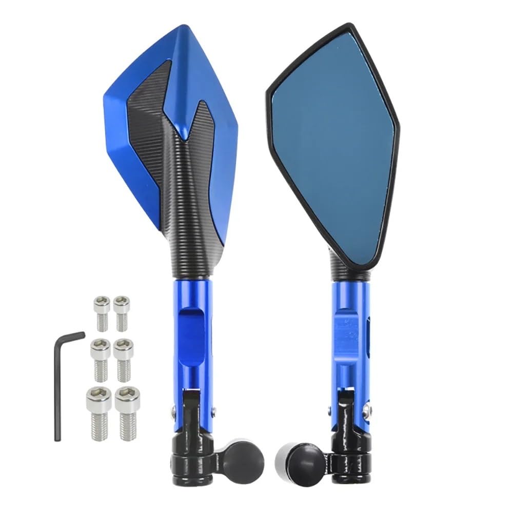 Rétroviseurs CNC pour MT-09 Aluminium Premium - Finition Miroir Moto - 5